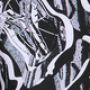 Carlo colucci Zwembroek met dierenprint breipatroon Black Heren - Thumbnail 5