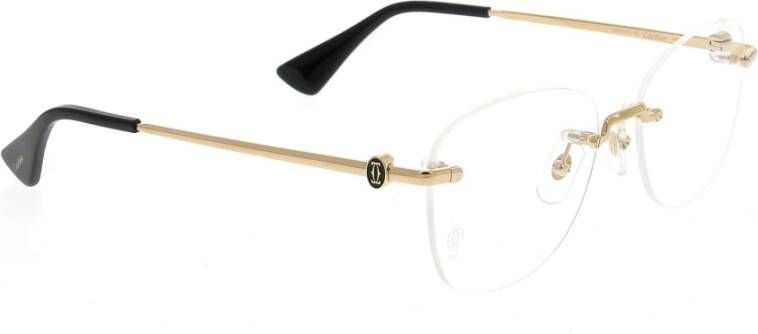 Cartier Luxe Damesbrillen Modieus en Functioneel Geel Dames