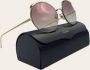 Cartier Vintage Pre-owned Metal sunglasses Bruin Dames - Thumbnail 2
