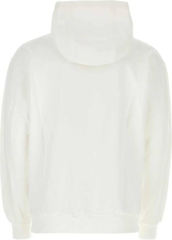 Casablanca Witte katoenen sweatshirt Klassieke stijl Wit Heren