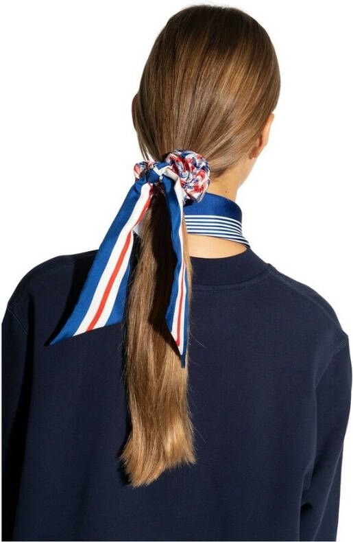 Casablanca Silk scrunchie Blauw Dames