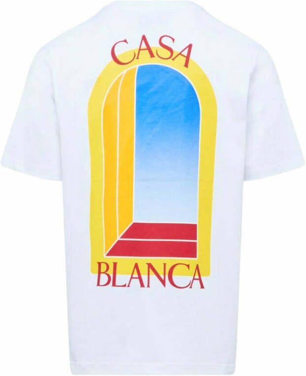 Casablanca T-shirts Blauw Heren