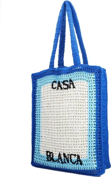Casablanca Tote Bags Blauw Dames