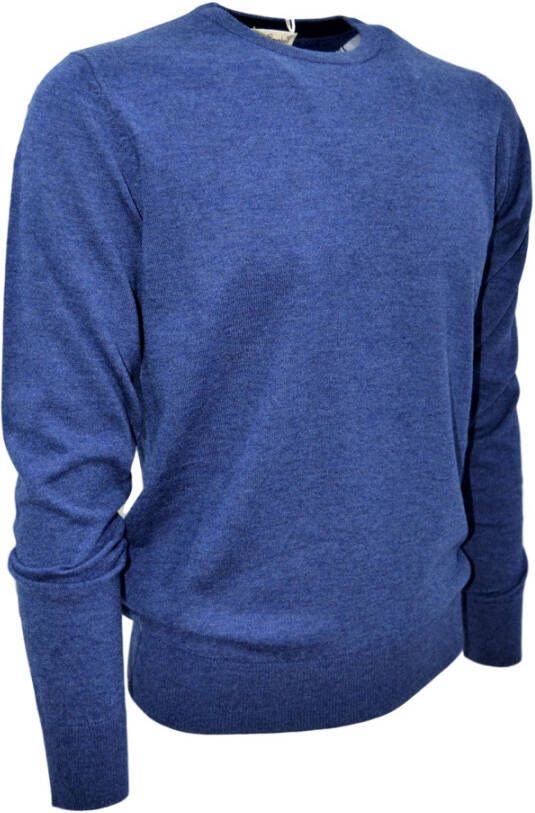 Cashmere Company Jersey Blauw Heren