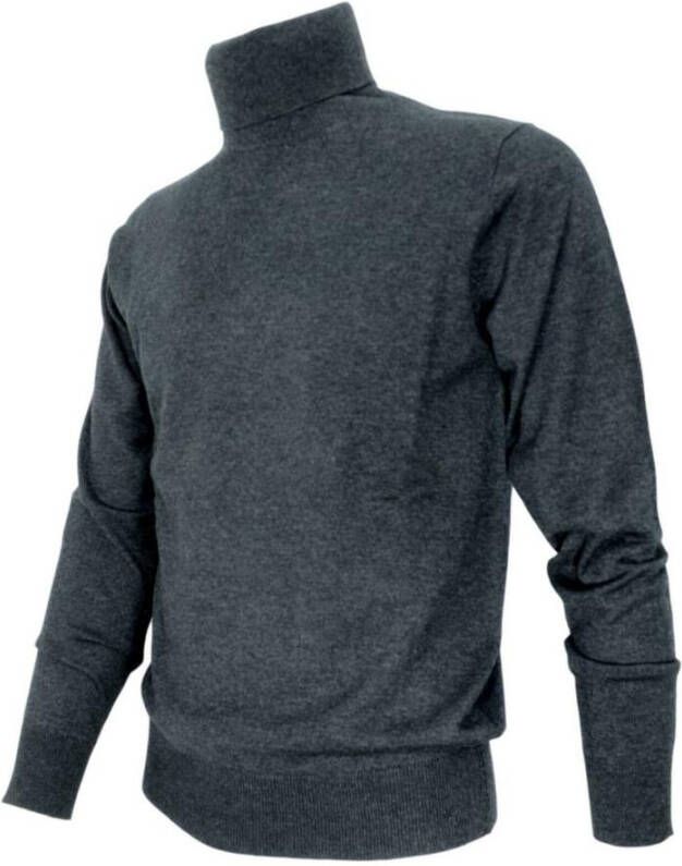 Cashmere Company Shirts Grijs Heren