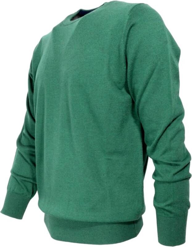 Cashmere Company Shirts Groen Heren
