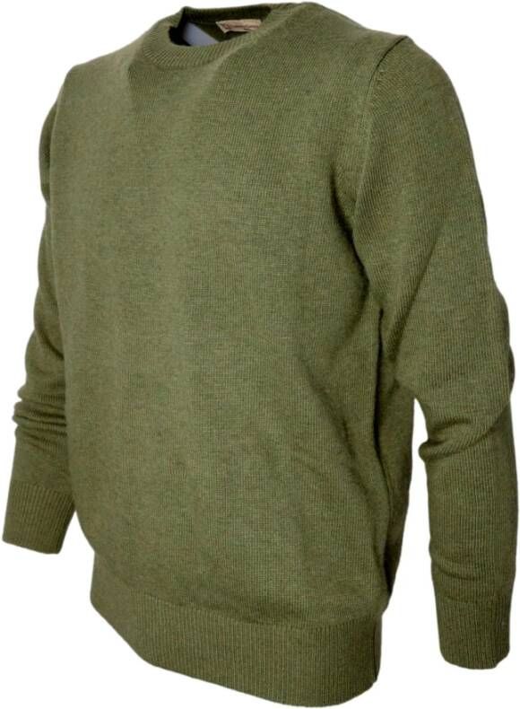 Cashmere Company Shirts Groen Heren