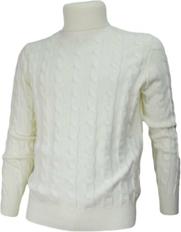 Cashmere Company Shirts Wit Heren