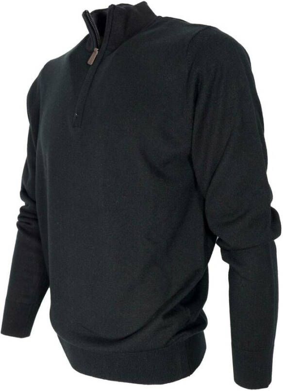 Cashmere Company Shirts Zwart Heren
