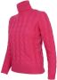 Cashmere Company Coltrui Roze Dames - Thumbnail 2