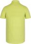Cast Iron Polo- short skeeve licht pique stretch Yellow Heren - Thumbnail 2
