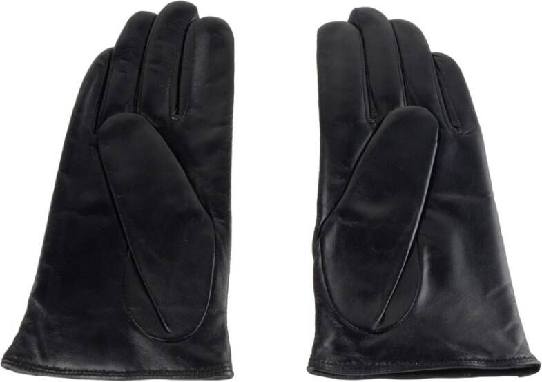 Cavalli Class Blue Lambskin Glove Blauw Dames