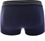 Cavalli Class Blauwe Katoenen Boxershorts Elastische Taille Contrastdetails Logo Blue Heren - Thumbnail 2