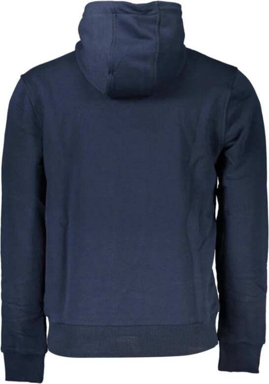 Cavalli Class Heren Hoodie met Logo Print Blauw Heren