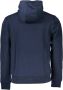 Cavalli Class Blauw sweatshirt met capuchon en verfijnde print Blue Heren - Thumbnail 2