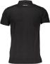 Cavalli Class Elegant Designer Polo Short Sleeve Shirt Black Heren - Thumbnail 2