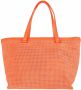 Cavalli Class Oranje Geperforeerde Handtas met Ritssluiting Orange Dames - Thumbnail 3