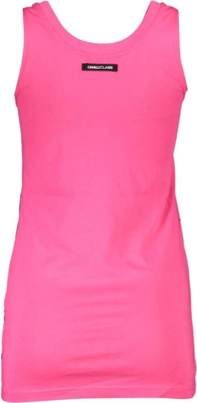 Cavalli Class Sleeveless Tops Roze Dames