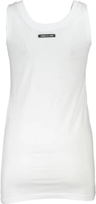 Cavalli Class Sleeveless Tops Wit Dames