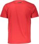 Cavalli Class Rood bedrukt T-shirt met klassieke stijl Red Heren - Thumbnail 2