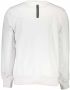 Cavalli Class Witte Katoenen Trui Lange Mouwen Ronde Hals Logo White Heren - Thumbnail 2