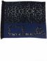 Cavalli Class Animalier Patroon Sjaal Accessoires Blue Heren - Thumbnail 2