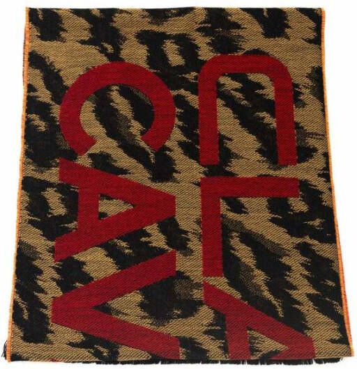 Cavalli Class Wool Scarf Bruin Dames