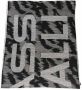 Cavalli Class Animalier Patroon Sjaal Accessoires Gray Heren - Thumbnail 2