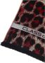 Cavalli Class Bordeaux Animalier Fantasy Logo Sjaal Multicolor Heren - Thumbnail 2
