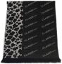 Cavalli Class Animalier Patroon Sjaal Accessoires Black Heren - Thumbnail 2