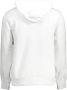 Cavalli Class Witte Katoenen Sweater met Capuchon en Print White Heren - Thumbnail 2