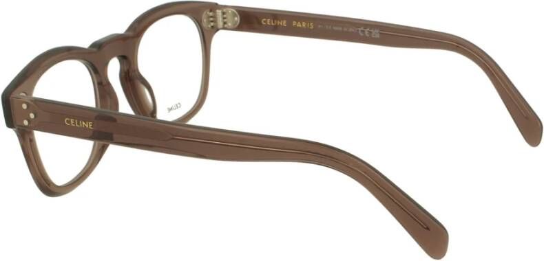 Celine Stijlvolle Bril Brown Unisex