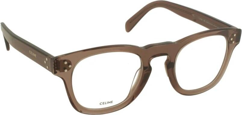 Celine Stijlvolle Bril Brown Unisex