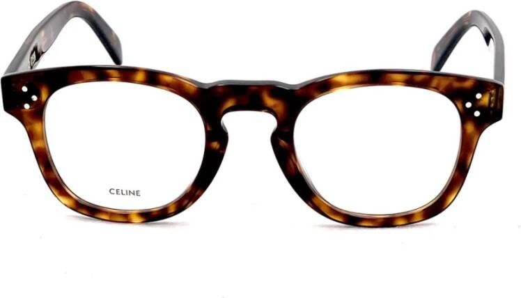 Celine Stijlvolle Brillenmonturen Brown Unisex