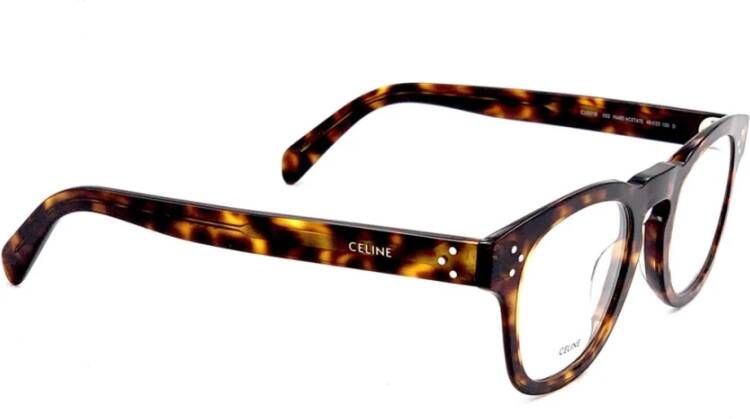 Celine Stijlvolle Brillenmonturen Brown Unisex