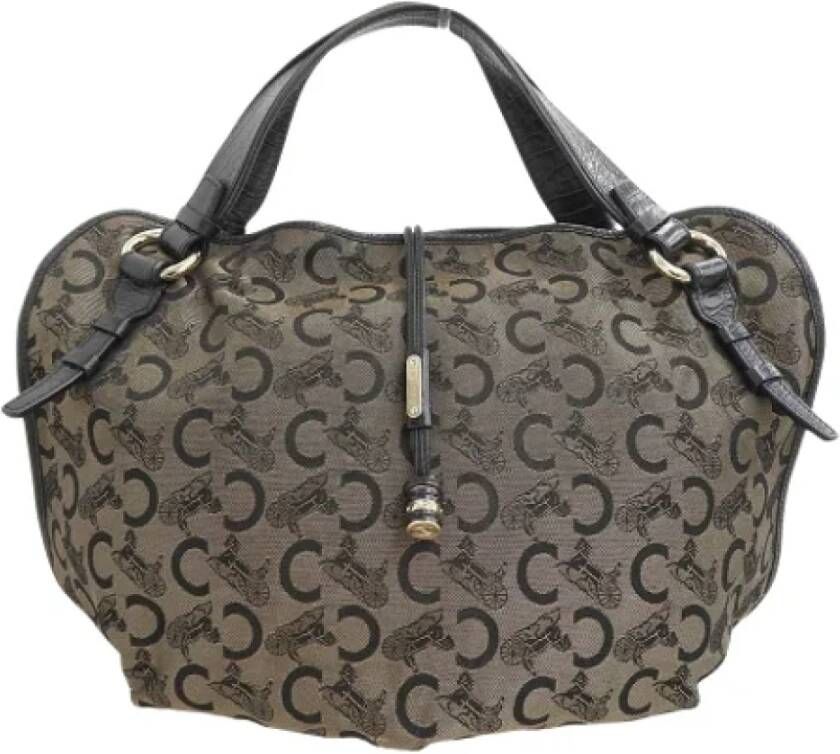 Celine Vintage Pre-owned Canvas celine-bags Bruin Dames