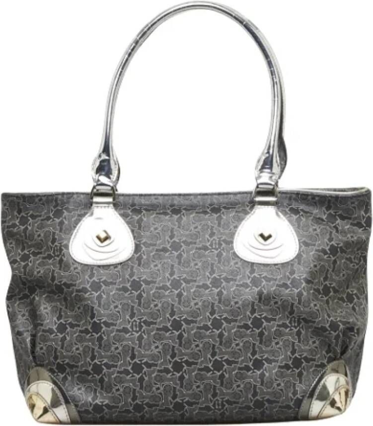 Celine Vintage Pre-owned Canvas celine-bags Grijs Dames