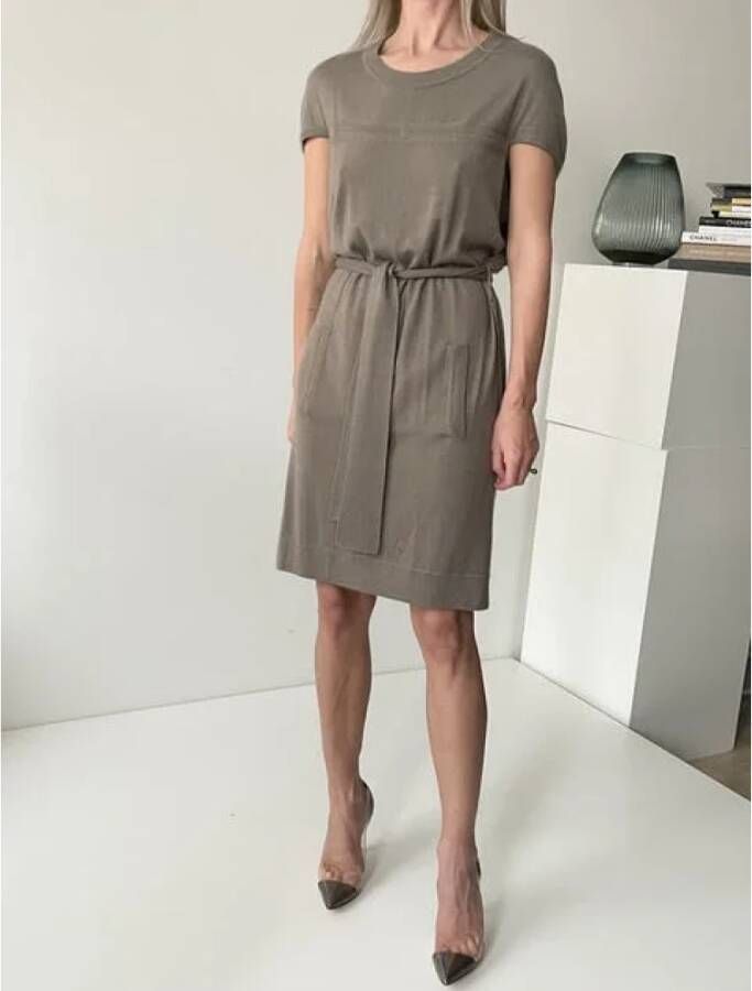 Celine Vintage Pre-owned Fabric dresses Bruin Dames