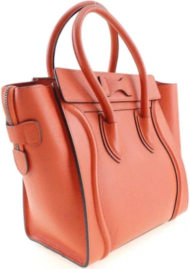 Celine Vintage Pre-owned Leather celine-bags Rood Dames