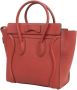Celine Vintage Pre-owned Leather celine-bags Rood Dames - Thumbnail 2