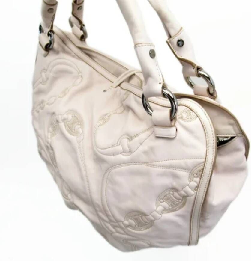 Celine Vintage Pre-owned Leather celine-bags Roze Dames