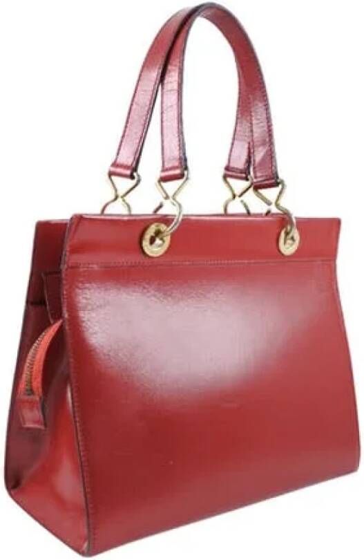 Celine Vintage Pre-owned Leather celine-bags Rood Dames