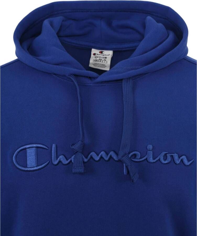 Champion Hoodies Blauw Heren