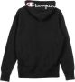 Champion Omgekeerde weefslogo hoodie Zwart Heren - Thumbnail 2