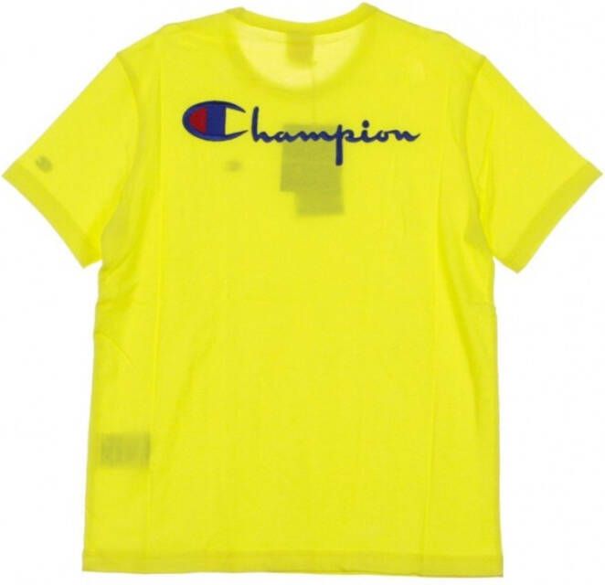 Champion t-shirt Geel Heren