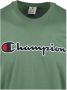 Champion T-shirt script-logo Groen Heren - Thumbnail 2