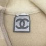 Chanel Vintage Beige Wol Chanel Top Beige Dames - Thumbnail 4