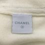 Chanel Vintage Beige Wol Chanel Top Beige Dames - Thumbnail 5