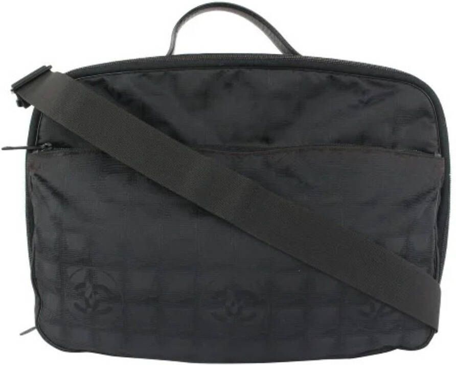 Chanel Vintage Tweedehands Schoudertas Zwart Dames