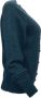 Chanel Vintage Pre-owned Cashmere tops Blauw Dames - Thumbnail 2